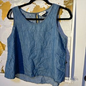 denim style blouse